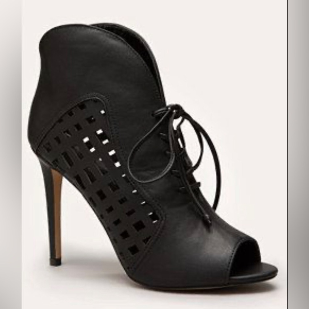 Bebe Lace Up Ankle Boot size 7